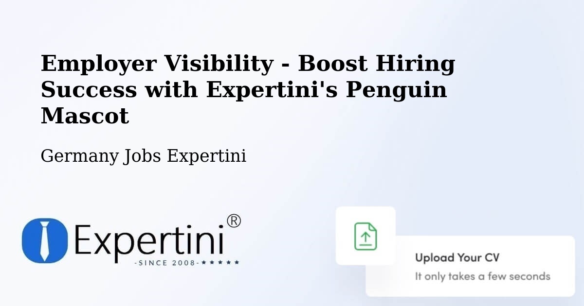 CV and Resume Visibility Optimization – Northeim - Germany Jobs Expertini